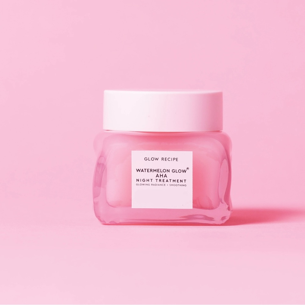 Glow Recipe Watermelon Glow AHA Night Treatment- Mini, K-beauty, resurface, firm